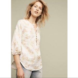 Anthropologie Floreat Atley embroidered blouse, Size medium